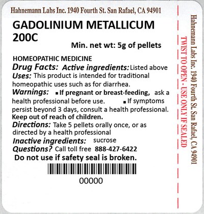 Gadolinium Metallicum 200C 5g.jpg Gadolinium Metallicum 200C 5g - Gadolinium Metallicum 200C 5g